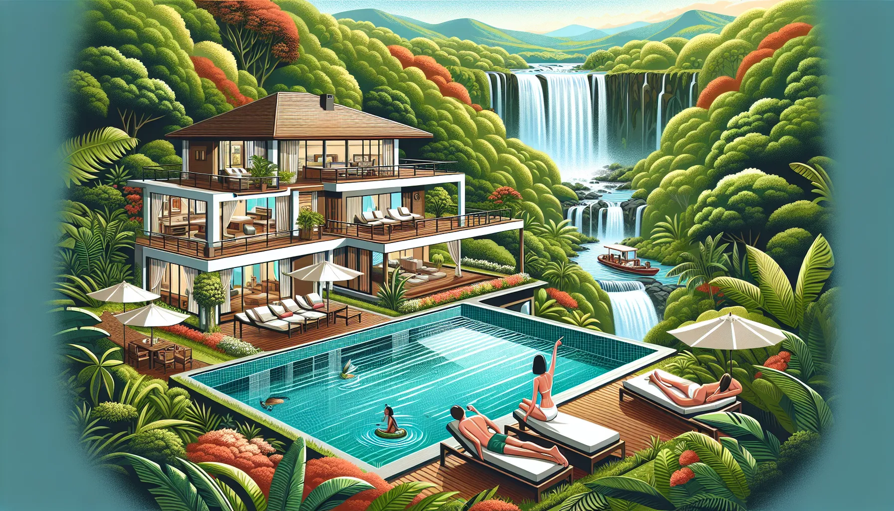 Costa Rica Waterfall Villa Rentals: Luxury in Nature’s Paradise