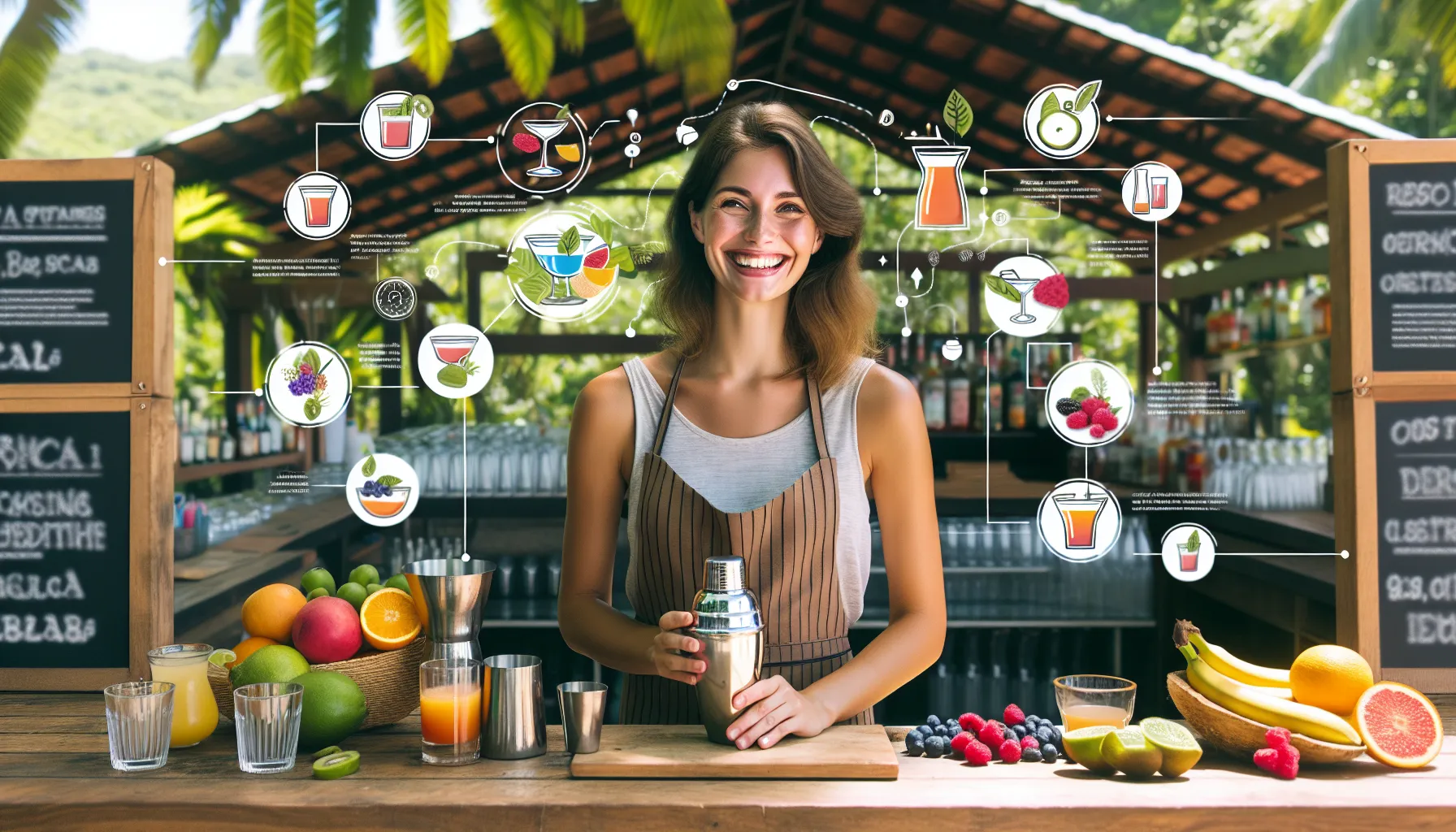 Costa Rica Private Mixology Classes: Craft Cocktails & Culture