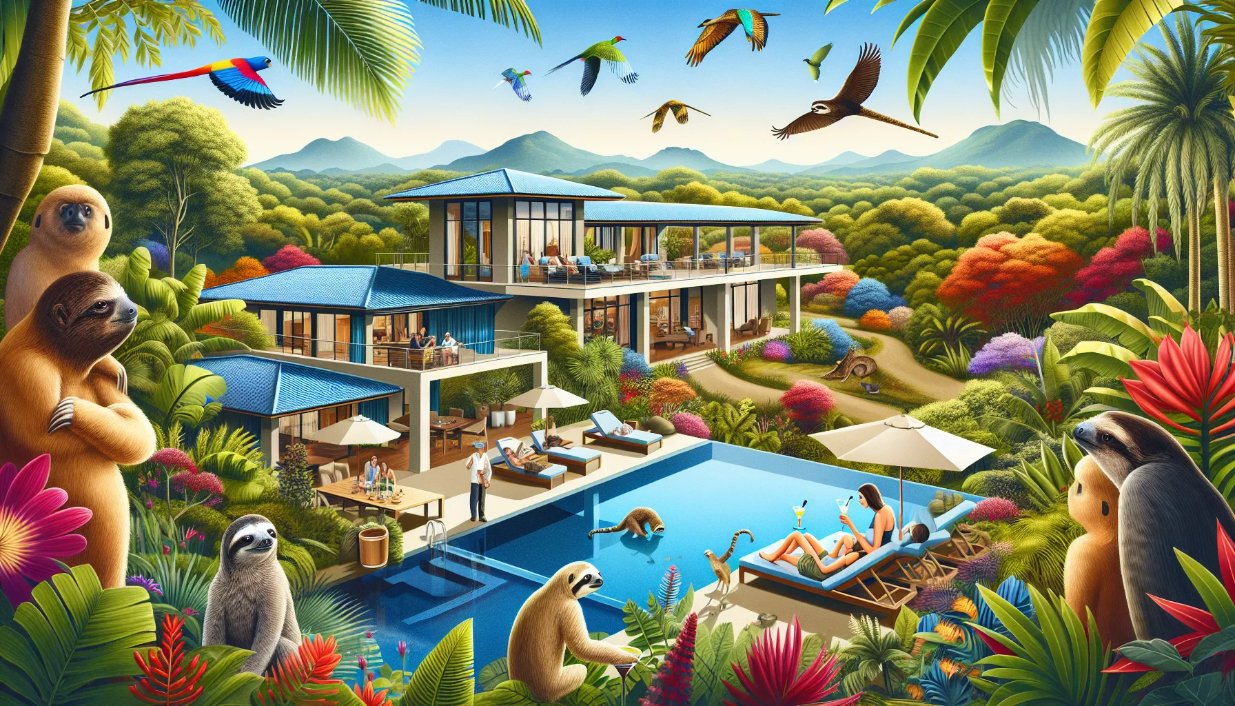 Villa with Private Wildlife Tours Costa Rica: Luxury Retreats